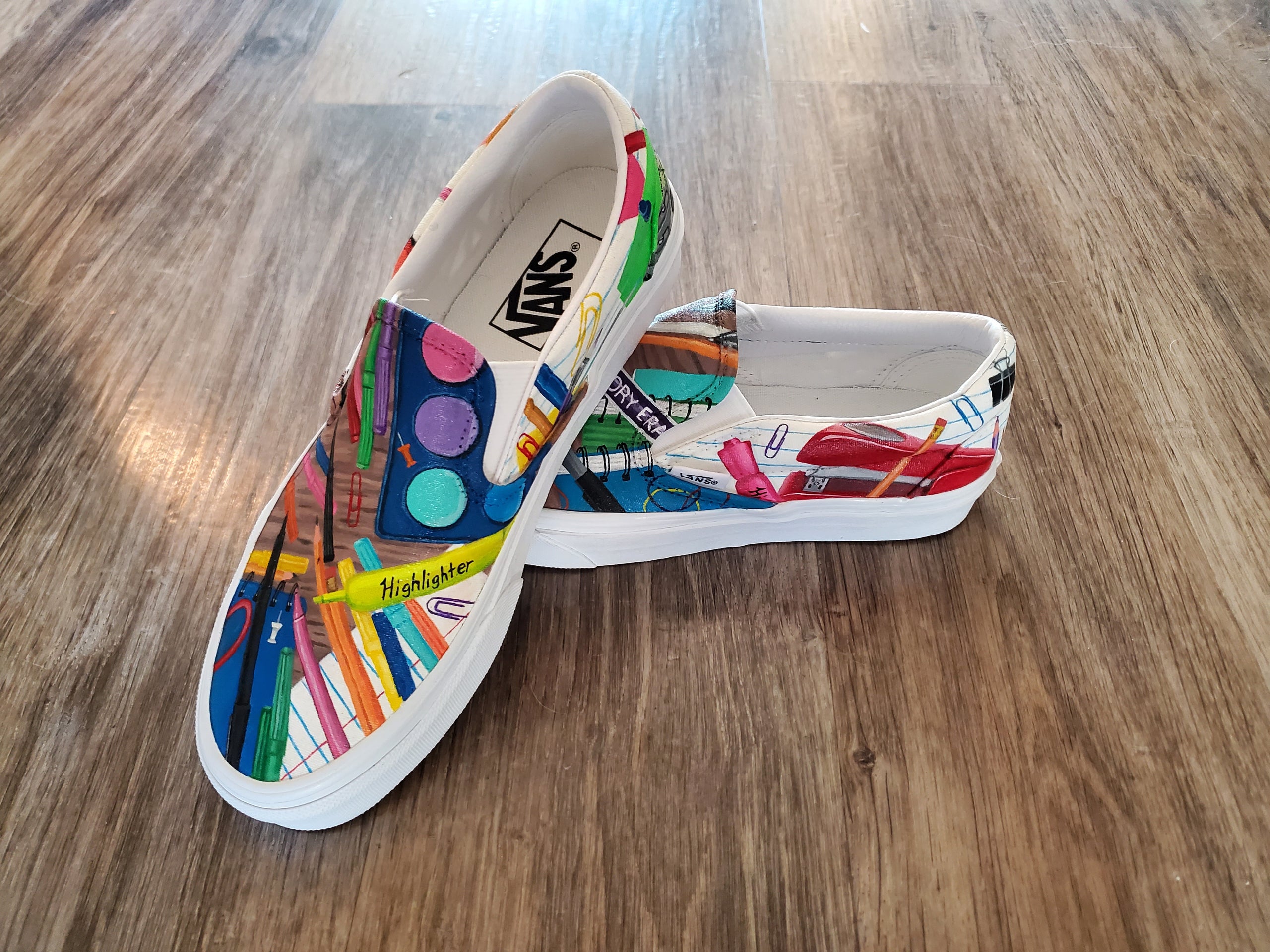 Album cover painted vans online